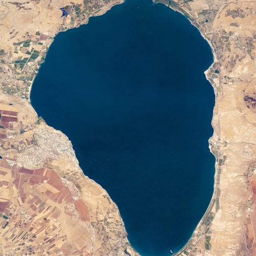 Earth from Above answer: SEA OF GALILEE