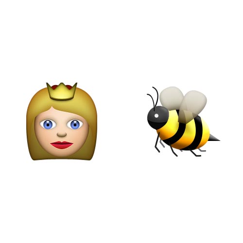 Emoji 2 answer: QUEEN BEE