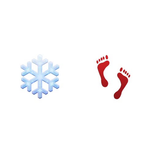 Emoji 2 answer: COLD FEET