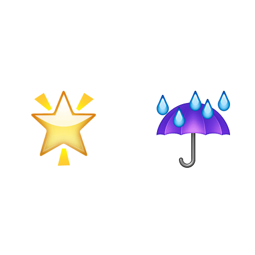 Emoji 2 answer: STAR SHOWER