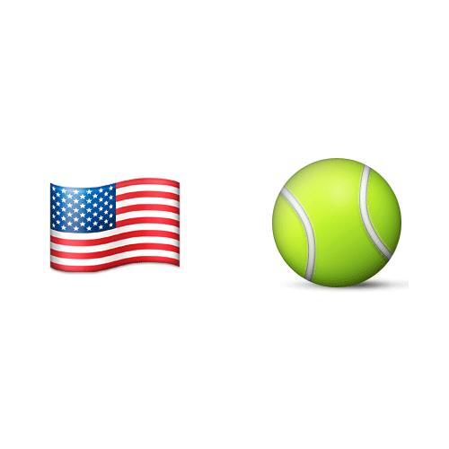 Emoji 2 answer: US OPEN