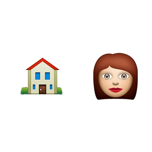Emoji Quiz 3 answer: HOUSEWIFE