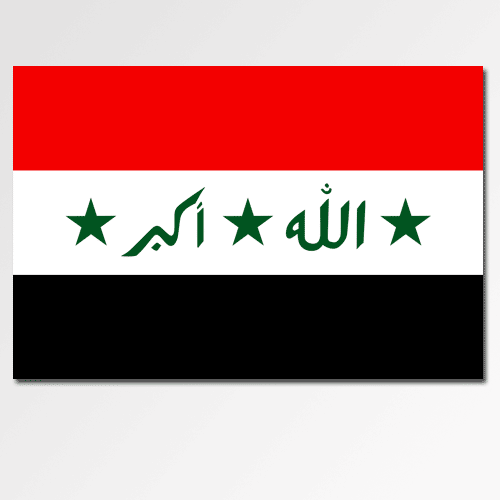 Flaggen answer: IRAK