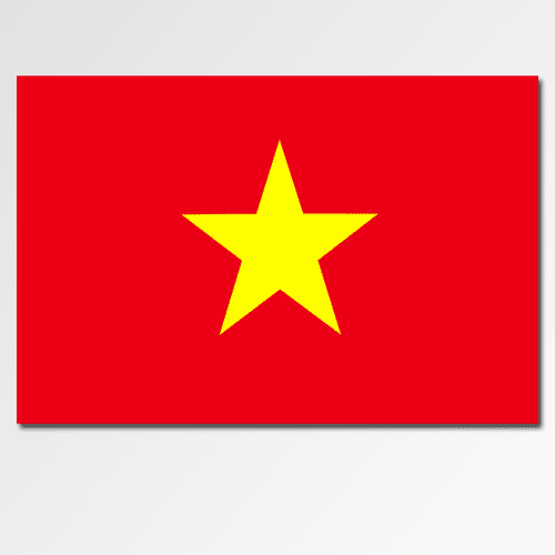 Flaggen answer: VIETNAM