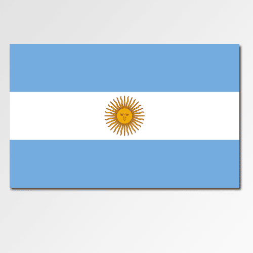 Flaggen answer: ARGENTINIEN