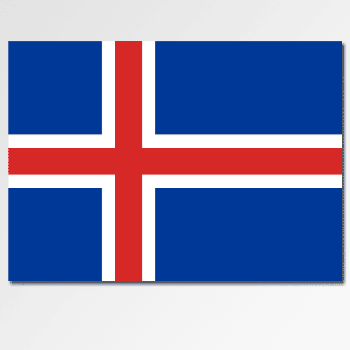 Flaggen answer: ISLAND