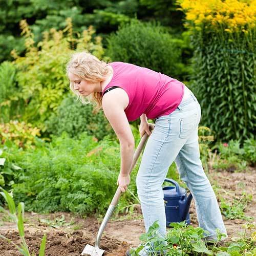 Gardening answer: DIGGING