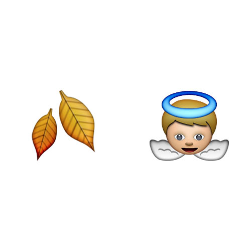 Halloween Emoji answer: FALLEN ANGEL