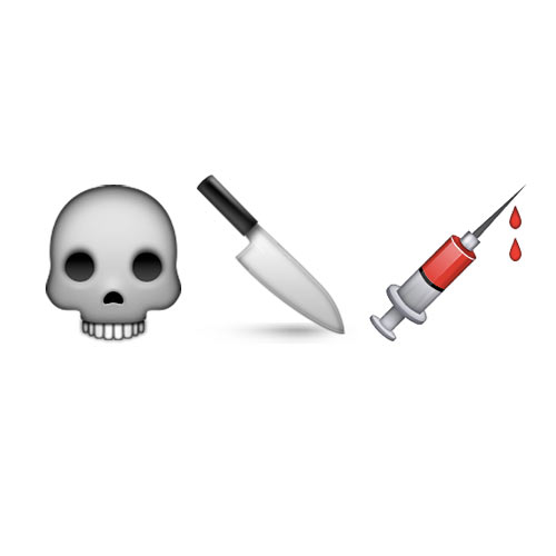 Halloween Emoji answer: MACABRE