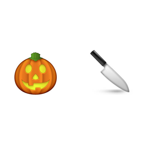Halloween Emoji answer: PUMPKIN CARVING