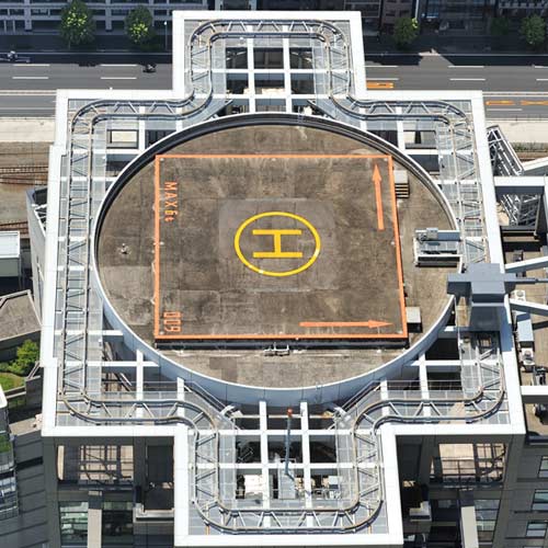 H is for... answer: HELIPAD