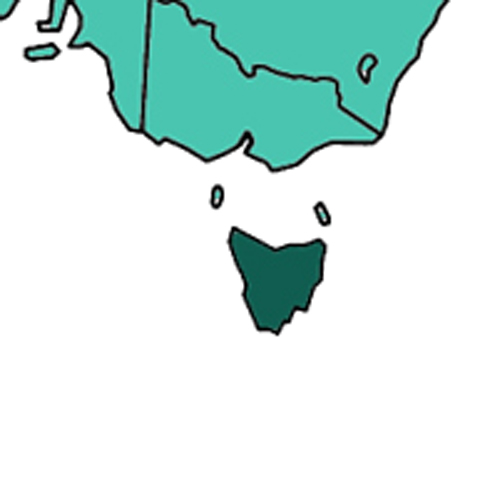 I â™¥ Australia answer: TASMANIEN