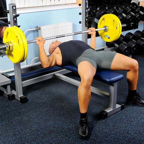 Keep Fit answer: BENCH PRESS