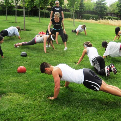 Keep Fit answer: BOOT CAMP