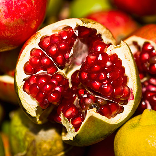 P is for... answer: POMEGRANATE