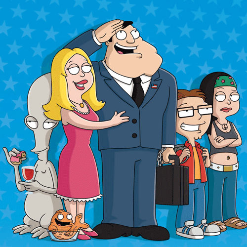 TV Shows 2 answer: AMERICAN DAD