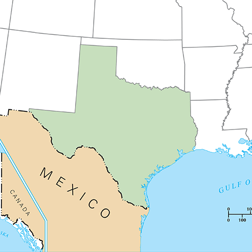 US Staaten answer: TEXAS