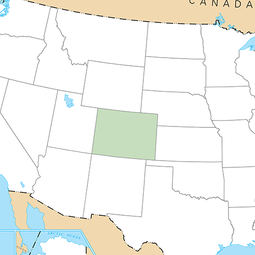 US Staaten answer: COLORADO