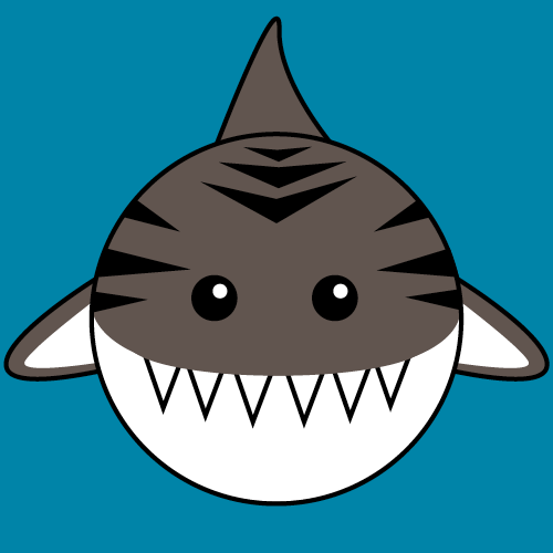 Animaru answer: TIGER SHARK