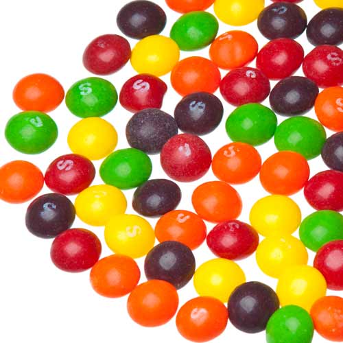 Candy answer: SKITTLES