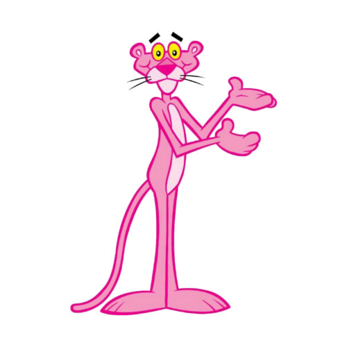 Cats answer: PINK PANTHER