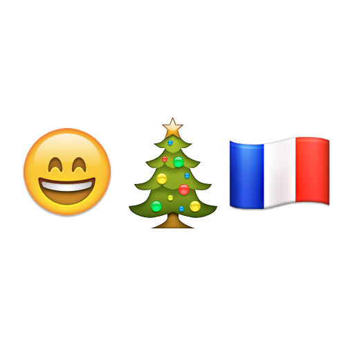 Christmas Emoji answer: JOYEUX NOEL