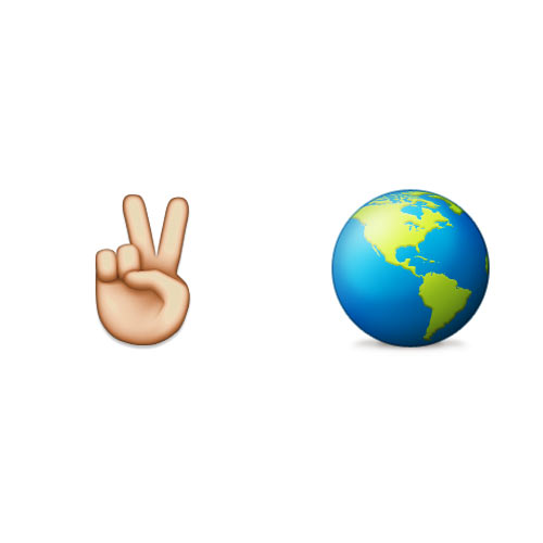 Christmas Emoji answer: PEACE ON EARTH