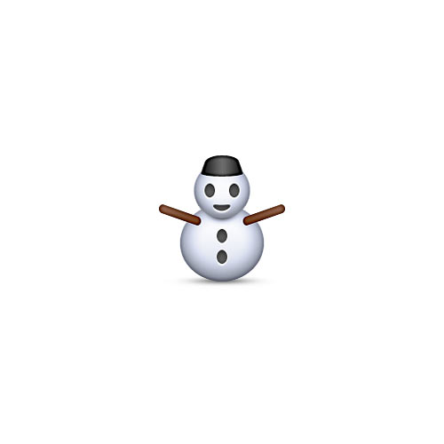 Christmas Emoji answer: SNOWMAN