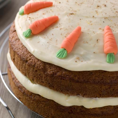 C is for... answer: CARROT CAKE