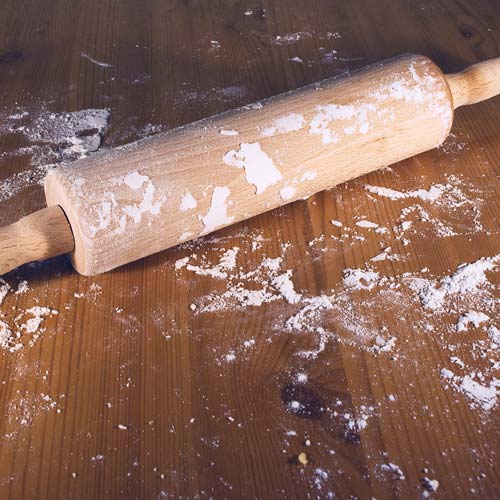 Cooking answer: ROLLING PIN