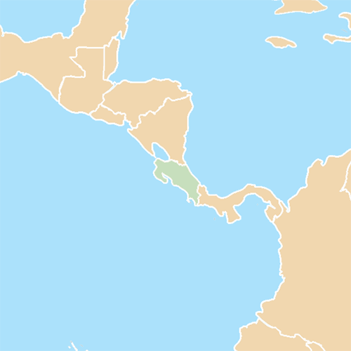 Countries answer: COSTA RICA