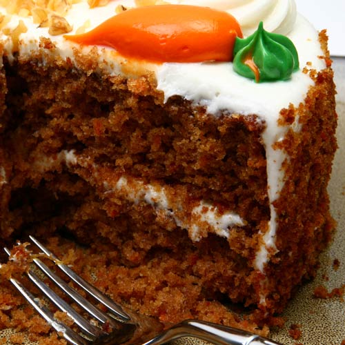 Desserts answer: CARROT CAKE