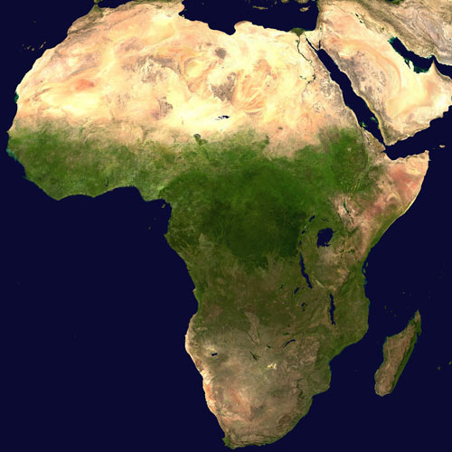 Earth from Above answer: AFRICA