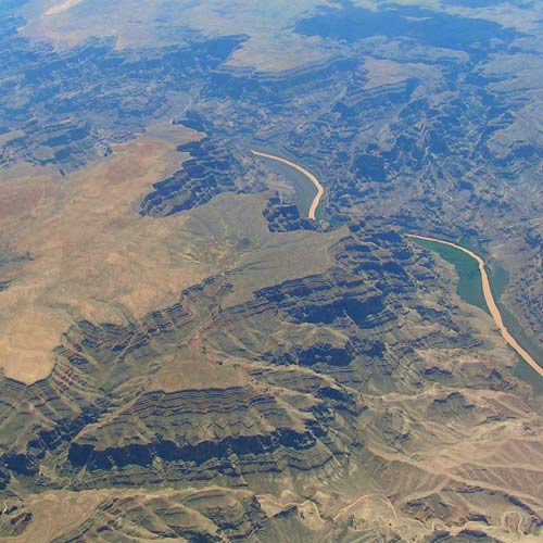 Earth from Above answer: GRAND CANYON