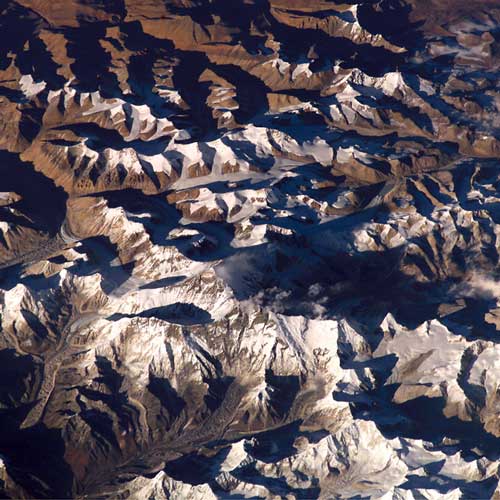 Earth from Above answer: MOUNT EVEREST