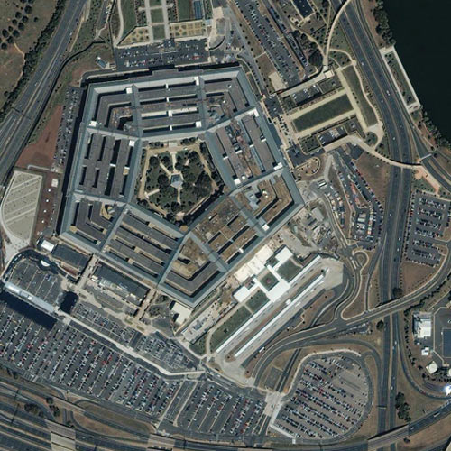 Earth from Above answer: PENTAGON
