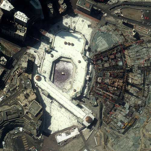 Earth from Above answer: THE KAABA