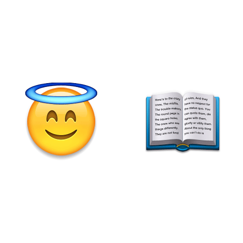 Emoji 2 answer: HOLY BIBLE