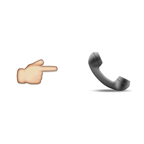 Emoji 2 answer: YOUR CALL