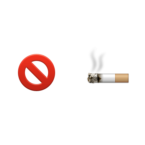 Emoji Quiz 3 answer: NO SMOKING