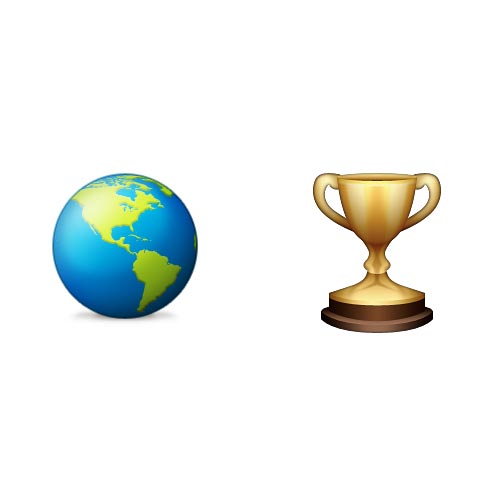 Emoji Quiz 3 answer: WORLD CHAMPION