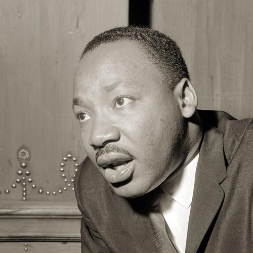 History answer: LUTHER KING