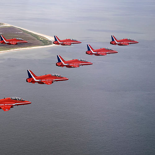 I Love UK answer: RED ARROWS