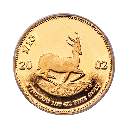 K is for... answer: KRUGERRAND
