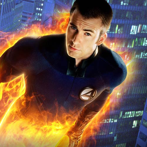 Movie Heroes answer: THE HUMAN TORCH