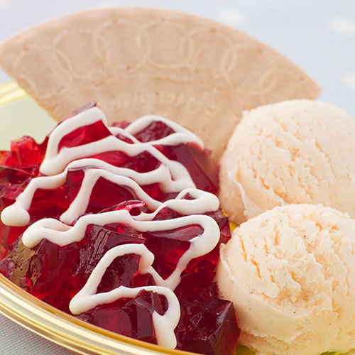 Party answer: JELLY & ICE CREAM