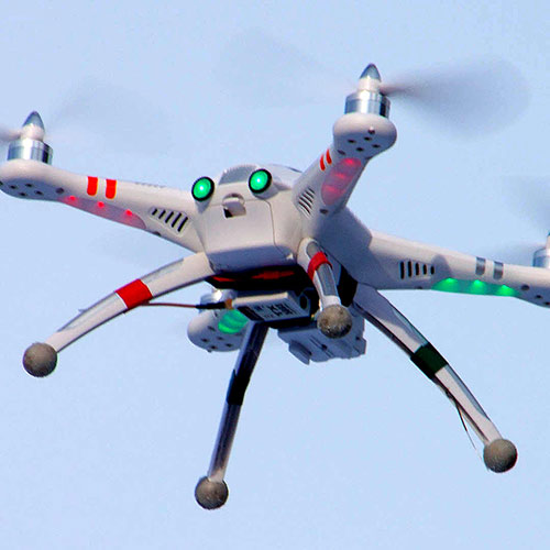 Q is in... answer: QUADCOPTER