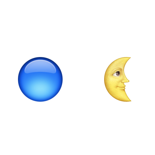 Song Puzzles answer: BLUE MOON