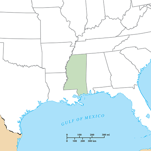 US States answer: MISSISSIPPI