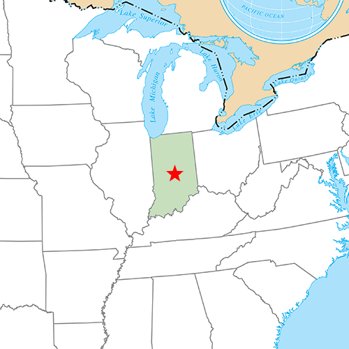 US States answer: INDIANAPOLIS